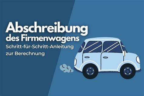 abschreibung von auto