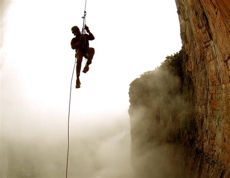 abseilen techniek