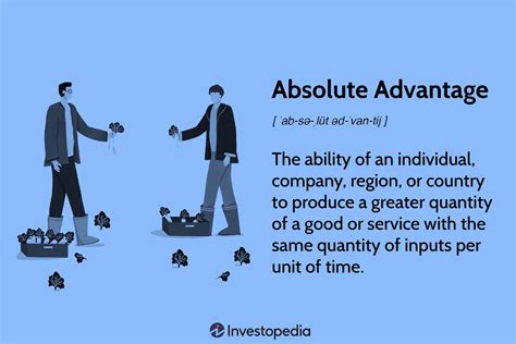 Absolute Advantage Is Found By Comparing Different Producers