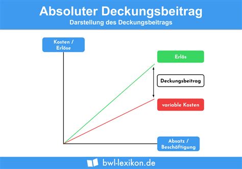 absolute deckungsbeitrag formel