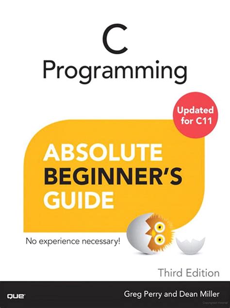 Read Absolute Beginner Guide To C 