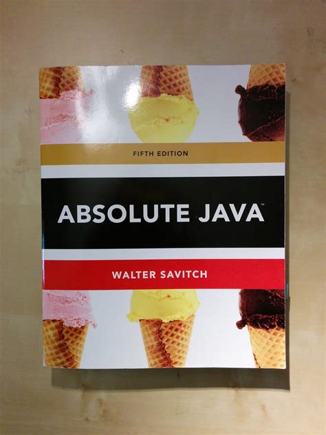 Full Download Absolute Java 5Th Edition Savitch 