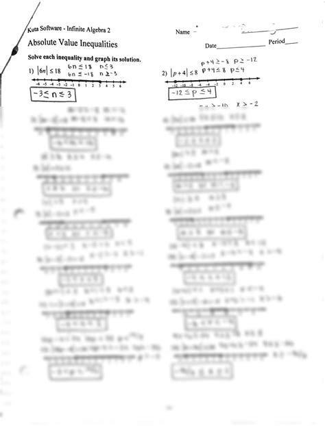 Read Online Absolute Value Inequalities Kuta Software Answers 