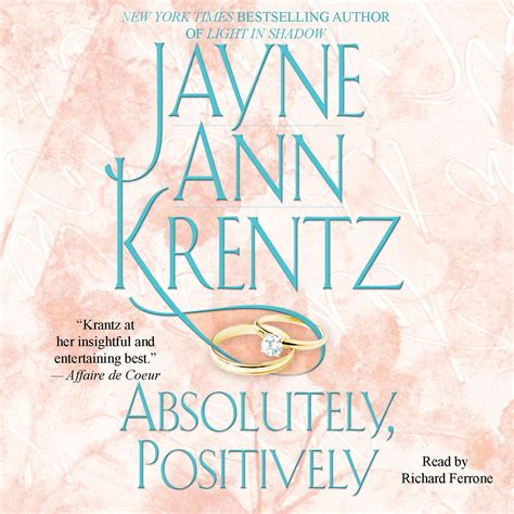 Read Absolutely Positively Jayne Ann Krentz 