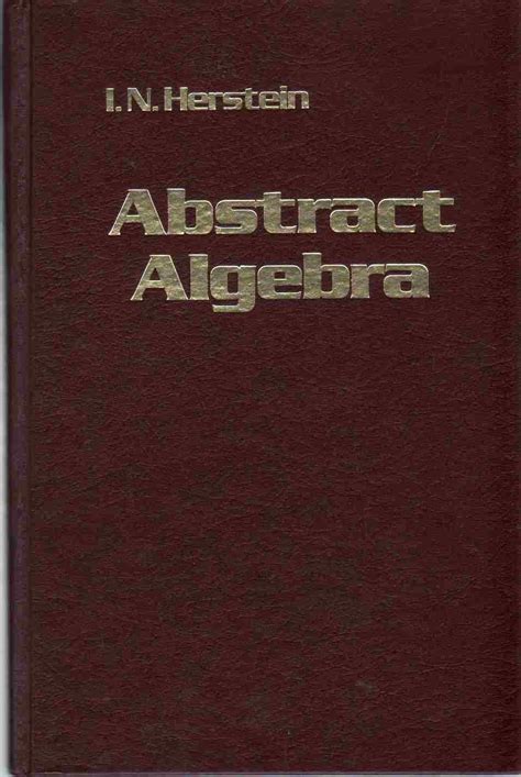 Abstract Algebra Herstein