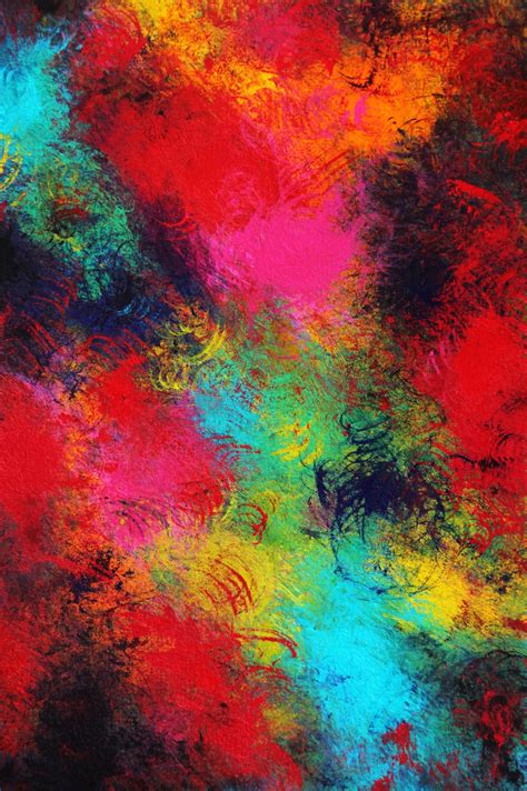 Abstract Art Of Colorful Bright Ink And Watercolor Degradasi Warna - Degradasi Warna