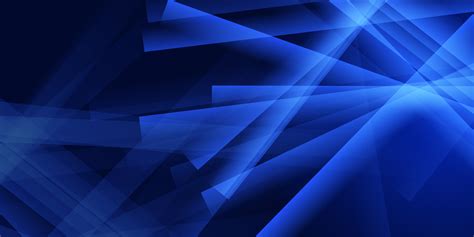 Abstract Blue Banner Designed Background Wallpaper Poster Brochure Wallpaper Biru - Wallpaper Biru