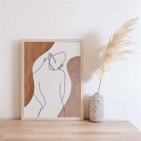 abstract nude art
