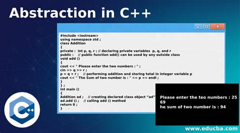 Abstraction In C