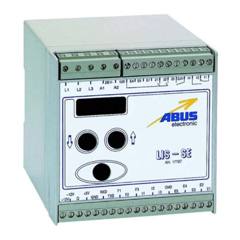 Abus Lis Se Manual
