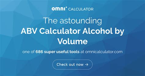 Abv Alcohol By Volume Calculator Good Calculators Abv Calculator - Abv Calculator