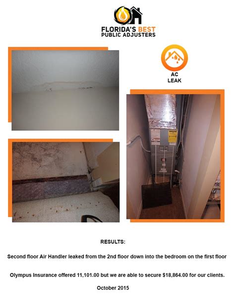 ac leak public adjusters