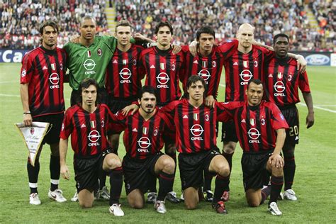 ac milan champions league team 2005
