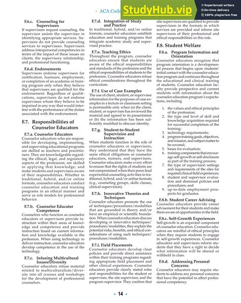 Aca Code Of Ethics Pdf