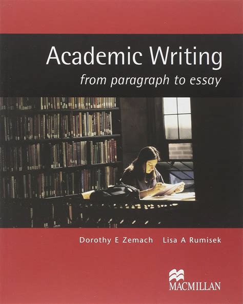Download Academic Writing From Paragraph To Essay Dorothy E Zemach 