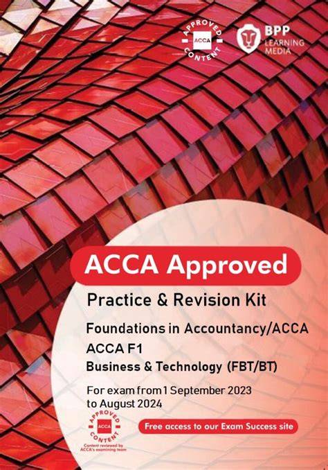acca f1 revision kit 2013