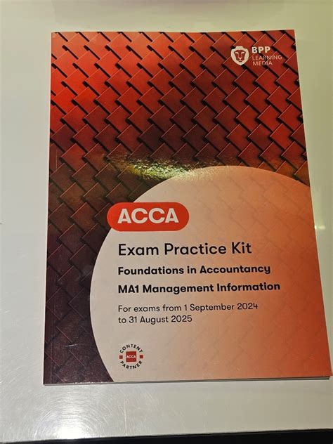 Acca Ma1 Exam Kit