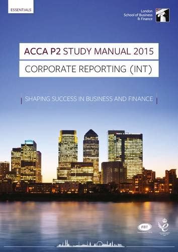Acca P2 Corporate Reporting Study Text