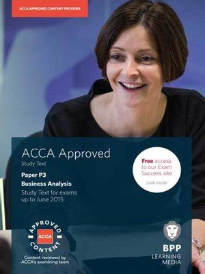 Read Acca Business Analysis Essential Text 