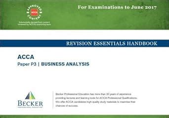 Read Acca Business Analysis Essential Text 