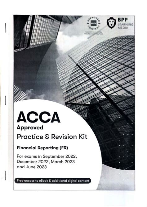 Read Acca F7 Practice And Revision Kit Bpp 