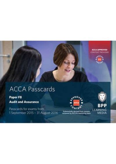 Read Online Acca F8 Audit And Assurance Passcards 