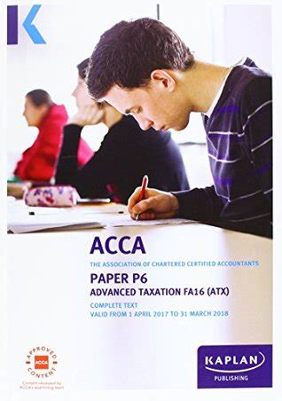Read Online Acca P6 Advanced Taxation Fa2016 Study Text 