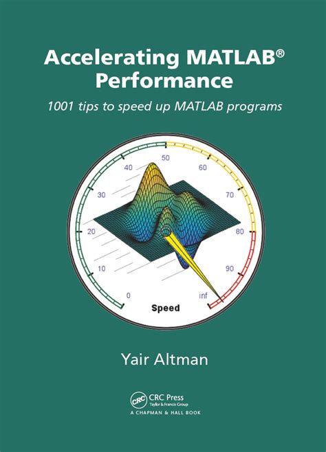 Accelerating Matlab Performance 1001 Tips To Speed Up Matlab Programs 1st Edition By Altman Yair M 2014 Hardcover