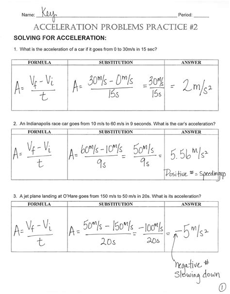 Acceleration Practice Problems Answer Key Studocu Acceleration Calculations Worksheet Answers - Acceleration Calculations Worksheet Answers