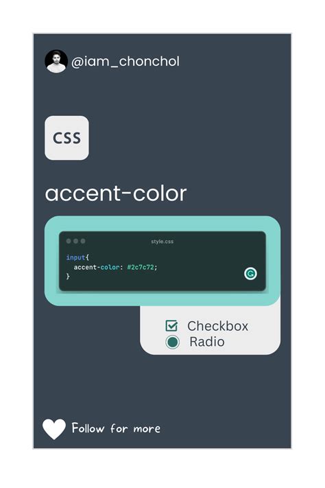 accent color