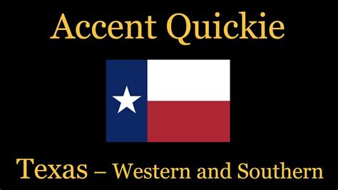 accent texas