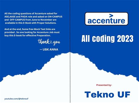 Accenture Coding Questions 2023