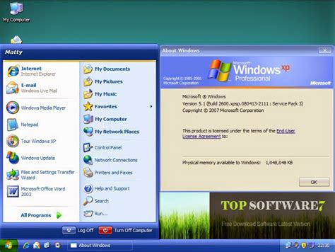 accept MS operation system win XP software 