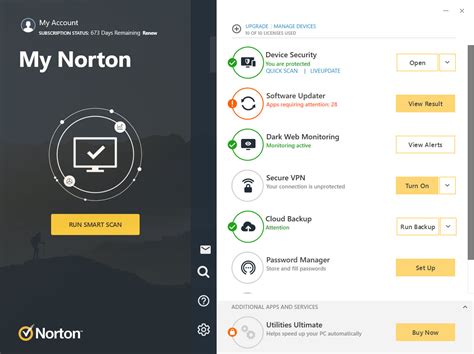 accept Norton Antivirus