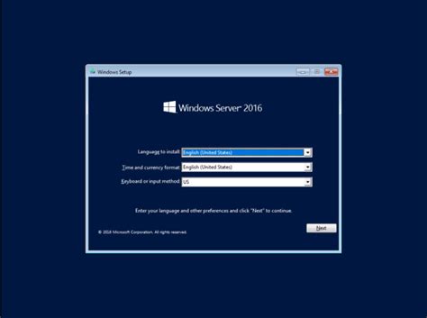 accept OS win server 2016 full version 