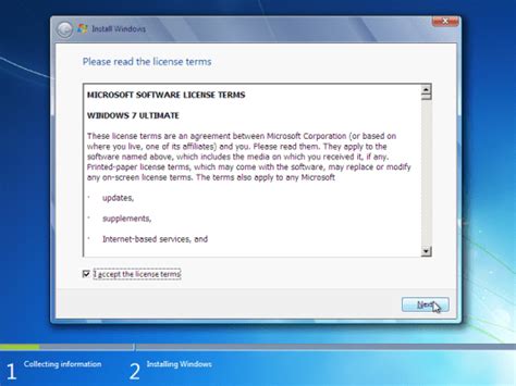 accept OS windows 7 web site 