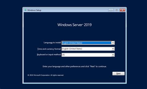accept windows server 2019 open 