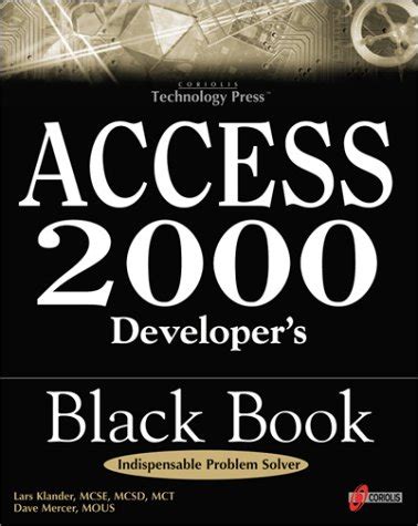 access 2000 developer s black book