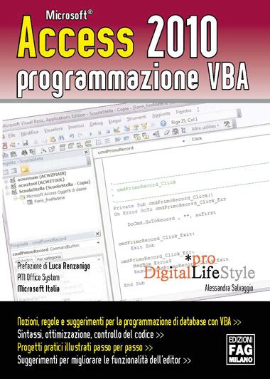 Access 2010 Programmazione Vba