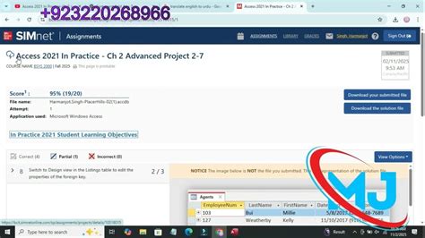 Access 2021 In Practice Ch 3 Independent Project 3 5
