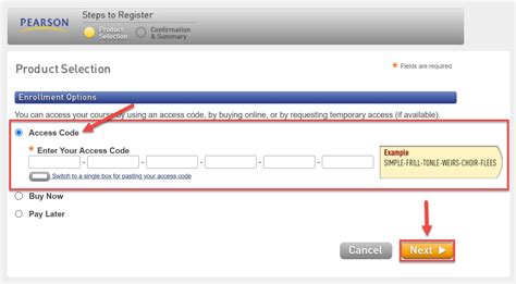 Access Codes For Pearson