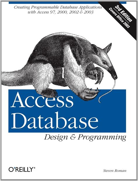 access database design programming nutshell handbooks