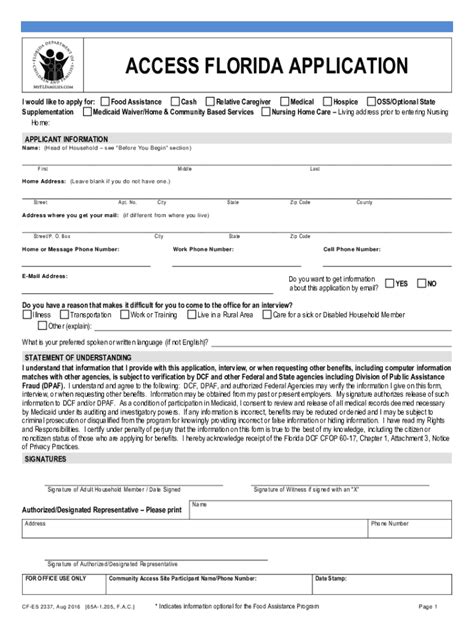 access florida snap
