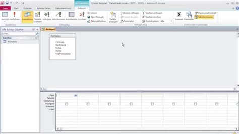 access vba datensatz in tabelle speichern