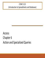Download Access Chapter 6 Action And Specialized Queries 