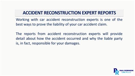 Accident Reconstruction