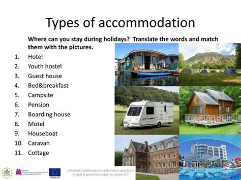 Accommodation Thesaurus