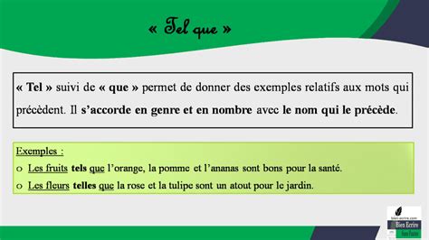 Accord Tel Que