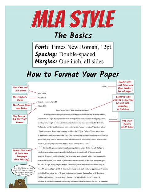 According To Mla Style Guidelines How Should Information Be Listed