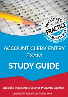 Read Account Clerk 1 Study Guide 